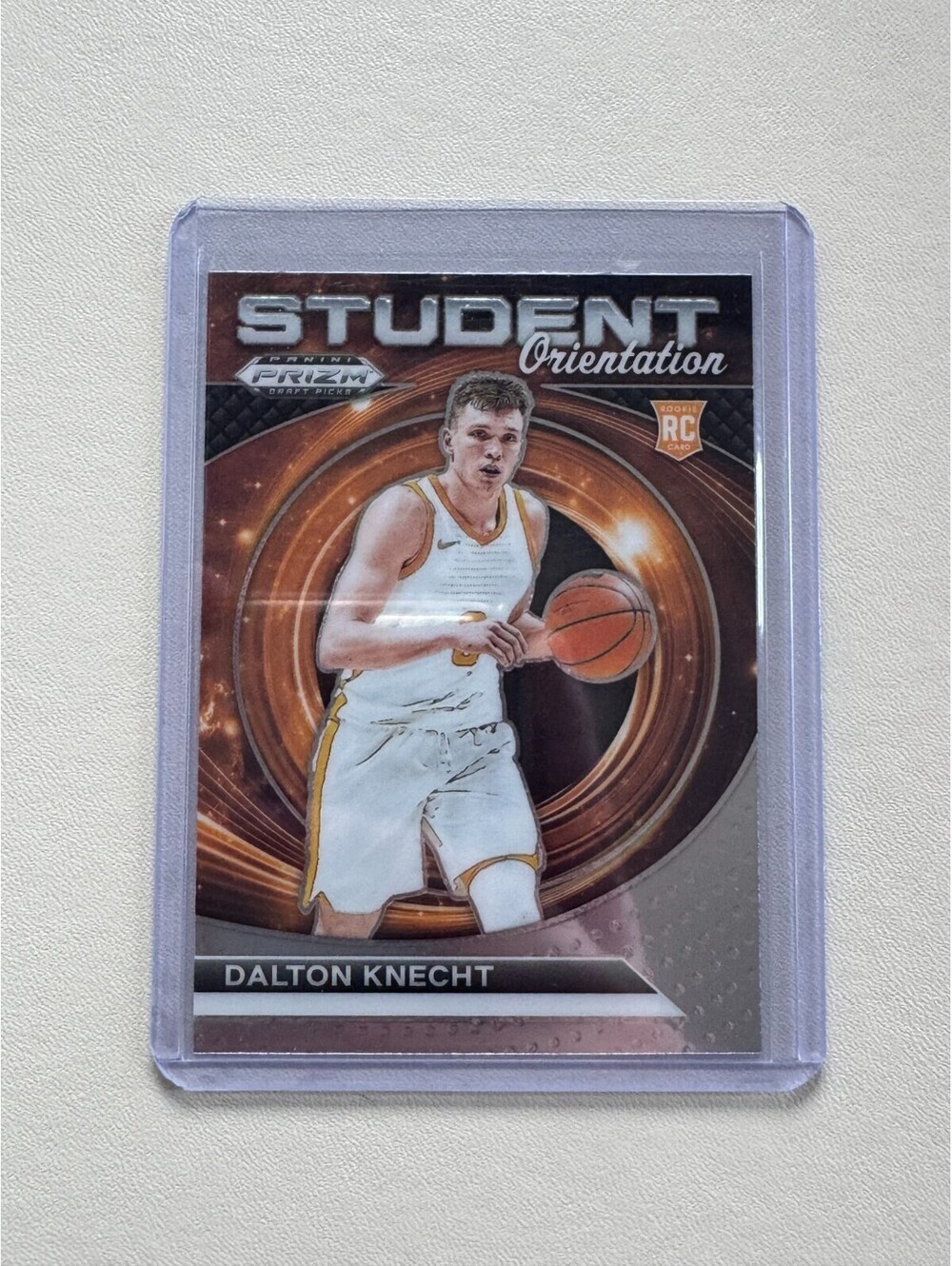 2024 Panini Prizm Draft Picks Student Orientation No. #7 Dalton Knecht Lakers NM
